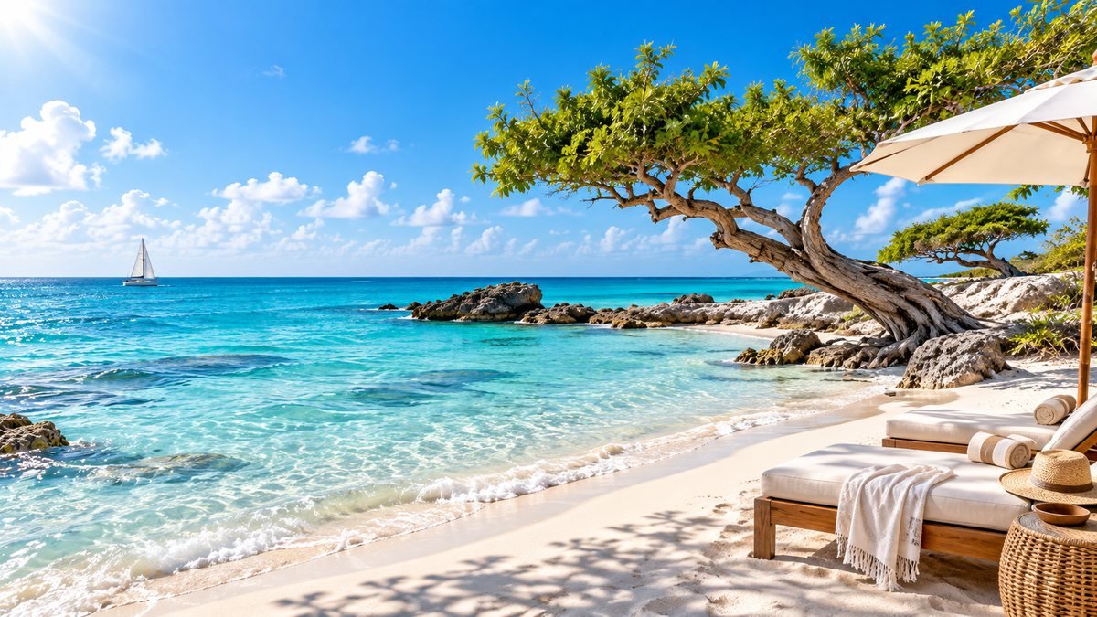 Travel photography of Aruba.