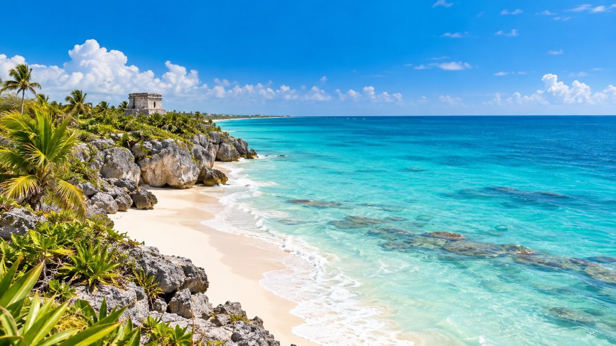 Travel photography of Cancun and the Riviera Maya. Editorial imagery of the region, not a photograph of any resort named on this page.